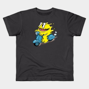 Scooter Blobby Kids T-Shirt